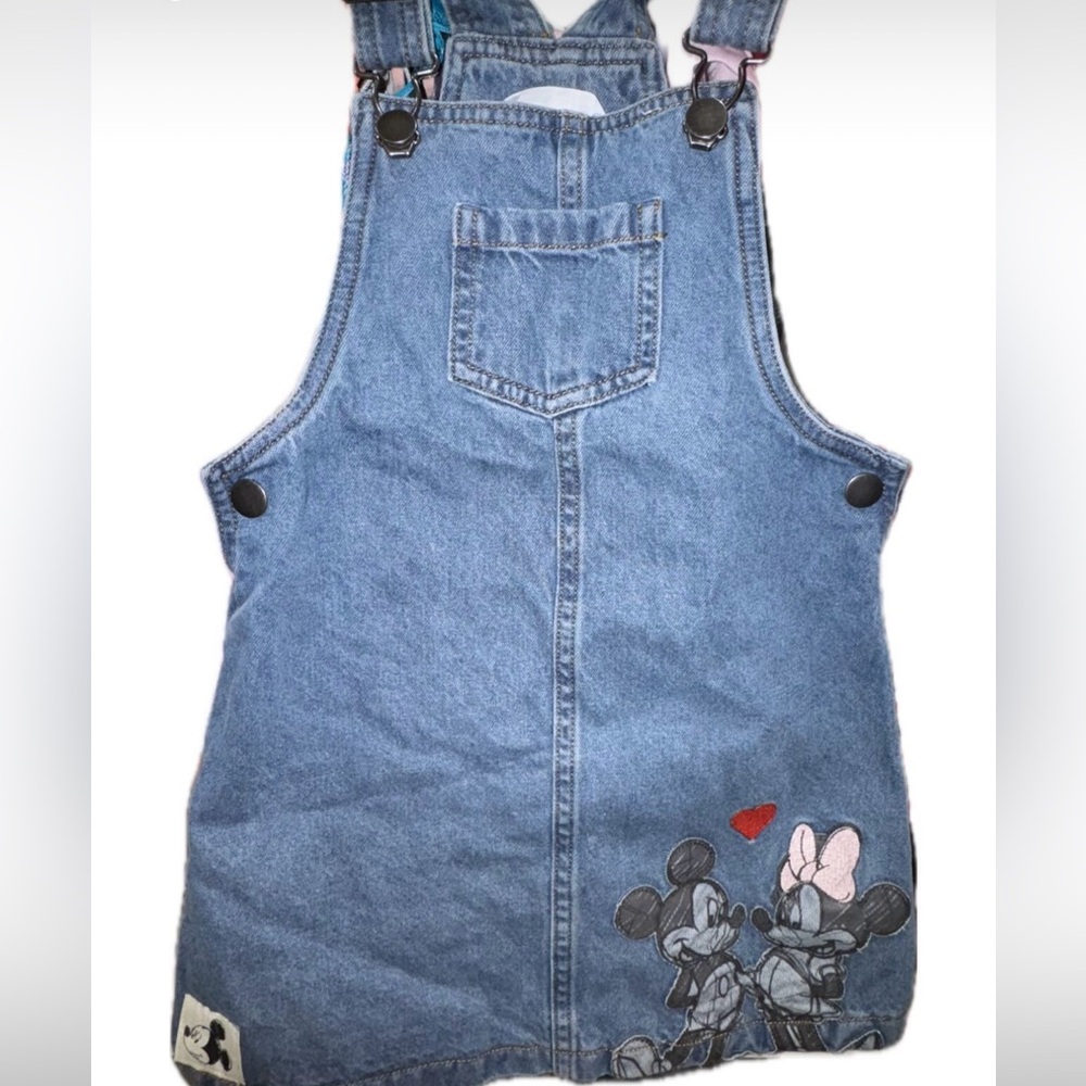 Denim Minnie dress, 5t